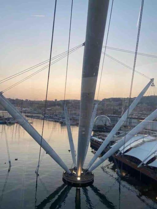 La Finestra Sul Cielo Del Porto Antico Di Genova Apartment Exterior foto