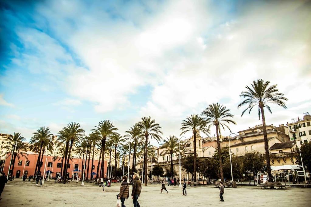 La Finestra Sul Cielo Del Porto Antico Di Genova Apartment Exterior foto
